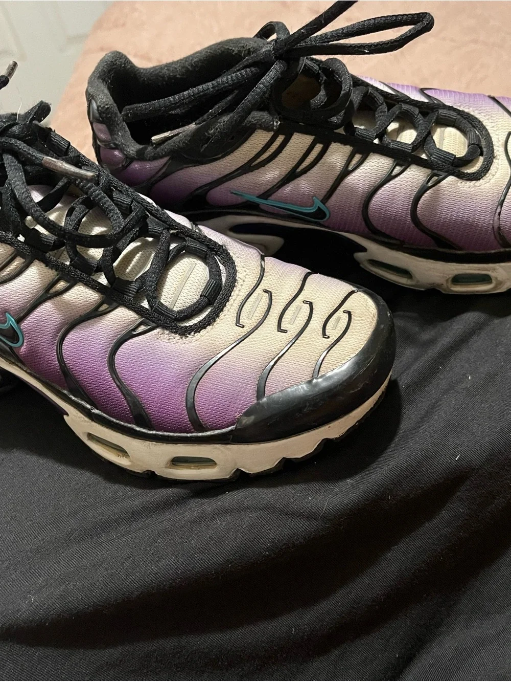 Nike Air Max Plus Purple with Teal Accents 5.5 women’s /4Y